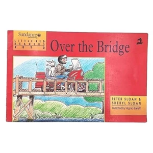 Over the Bridge by Peter Sloan and Sheryl Sloan Little Red Readers 1995 - Picture 1 of 17