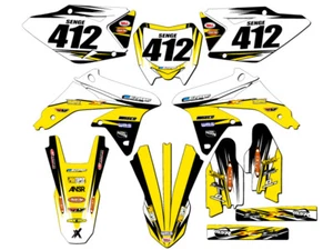 2008-2017 RMZ 450 VELOCITY Yellow Senge Graphics Kit Compatible with Suzuki - Picture 1 of 10