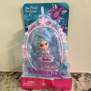 NEW Barbie Fairytopia Light Blue Sea Pixie Mermaidia Necklace & Ring Doll K0545 - Picture 1 of 6