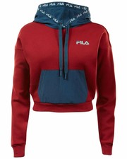 fila sudadera roja