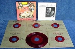 TCHAIKOVSKY - SLEEPING BEAUTY- (6) 45'S - BOX - RED WAX - Picture 1 of 1