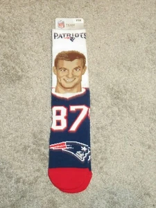 New England Patriots Rob Gronkowski Youth Kids Boys Socks - Picture 1 of 2