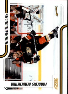 2011-12 Score Anaheim Ducks Hockey Card #46 Francois Beauchemin