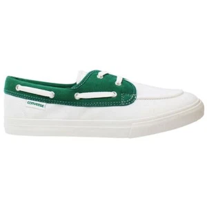 Zapatos de barco Converse Sea Star OX de lona blanca para hombre 129742C - Imagen 1 de 5
