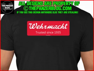 Wehrmacht 1935 Logo T-Shirt WWII German Army - Picture 1 of 33