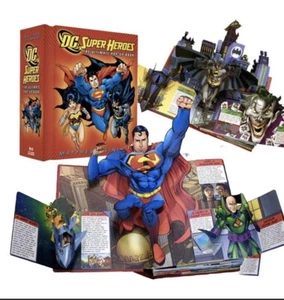 DC Super Heroes Pop Up Book, Matthew Reinhart, First Edition - Picture 1 of 3