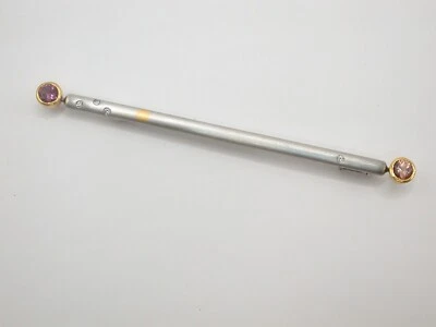 Designer Nadel / Brosche Brillanten  Platin 950 - Qualität - Siegfried Becker - Bild 1 von 4