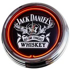 N-0202 Wanduhr "Jack-Daniels" Deko Neonuhr Esszimmer Küche  Büro Uhr Australien
