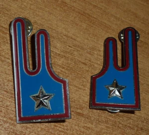 Mostrine Trasmissioni - Esercito Italiano - marcate FMC - vintage originali - Foto 1 di 2