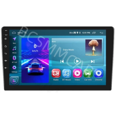 Double 2DIN Car Stereo Radio For Apple Carplay HD 1080P Touch Screen GPS WIFI - Изображение 1 из 4