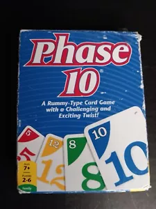 Mattel Phase 10 Card Game 2012 Rummy-Type Complete Set - Picture 1 of 3