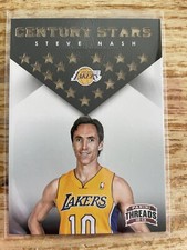 2012 Panini Threads STEVE NASH #9 Century Stars Case Hit SSP Lakers Suns HOF 