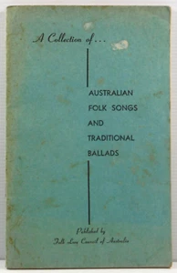 Australian Folk Songs and Traditional Ballads PB 1967 FolkLore Council Australia - Picture 1 of 15