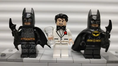 LEGO Bruce Wayne (SH308) Tim Burton's (SH607) Batman The Dark Knight (SH791) NEW - Image 1 of 4