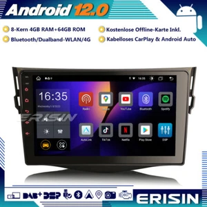 8-Kern 9" Android 12 Autoradio GPS Für Toyota RAV4 CarPlay BT OBD2 Wifi 64GB DAB - Bild 1 von 23