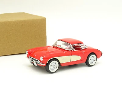 Franklin Mint Sb 1/43 - Chevrolet Corvette 1957 Rosso - Immagine 1 di 2