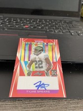 2023 Tyrae Spears Leaf Vivid Red Technicolor RC Auto #8/8 Card#T-TS1