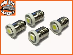 Upgrade Super Bright White E10 LED Bulbs Screw Fitting PACK OF 4 - Picture 1 of 1