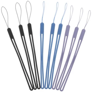 9 Pcs Silikonarmband Anti-Verlust Handgelenksgurt Lanyard Telefon Hanging Seil - Zdjęcie 1 z 12