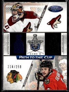 2012-13 Panini Certified Path to the Cup Quarter Finals Dual Jerseys Brent
