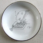 Coupelle Something Fishy by Tomi Ungerer Porcelaine Apilco France Diamètre 10 cm