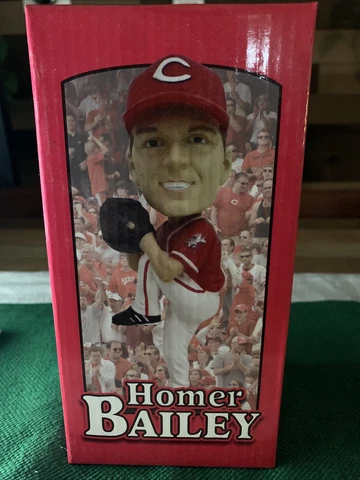 Homer Bailey - Cincinnati Reds Bobblehead - NIB Cover