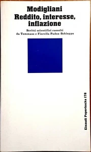 Franco Modigliani, Reddito, interesse, inflazione, Ed. Einaudi, 1987 - Picture 1 of 1