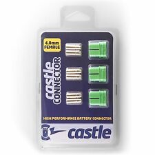 011-0076-00 CASTLE CREATIONS Polarized Castle Connectors - 4.0mm Female Multi-Pa