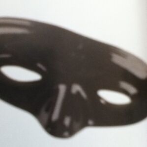 24 Black Half Masks Halloween Costume Zorro Pirate Birthday School Party Favors 