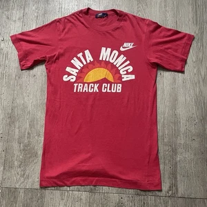 Vintage 70s Nike Santa Monica Track Club Gr. M Japan Oregon Blue Ribbon Tee Rare - Bild 1 von 7