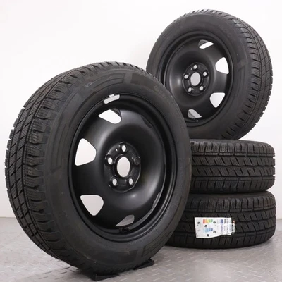 Winterräder 17 Zoll VW T5 T6 T6.1 Original Felgen Reifen 215/60R17 Hankook NEU - Bild 1 von 4