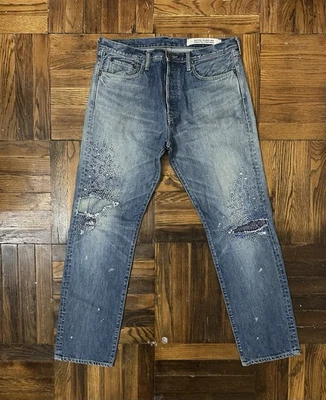 Kapital 14oz Monkey Cisco Denim 3-Year Fade Size 36 Made In Japan - Image 1 of 4