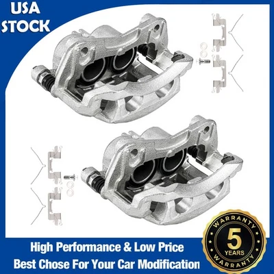 2x Pinza de freno delantera para Nissan Pathfinder 2008-2012 Suzuki Equator 2009-2012 Foto 1 de 4