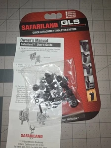 Safariland QLS Quick Attachment Holster System Kit-3 Parts - For Parts - Picture 1 of 1