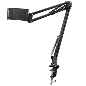 360° Rotation Adjustable Tablet Stand Foldable Bed Mobile Mount Bracket for iPad - Photo 1 sur 16