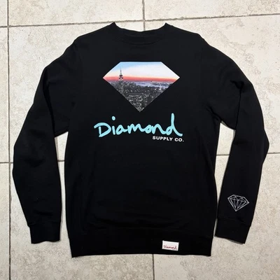 Moletom gráfico Diamond Supply Co tamanho P - Imagem 1 de 4