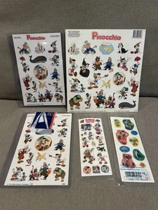 (5) Pegatinas vintage de Pinocho de Disney - Imagen 1 de 6