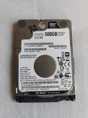 Western Digital WD5000LPSX 500 GB SATA 2.5 - Bild 1 von 2