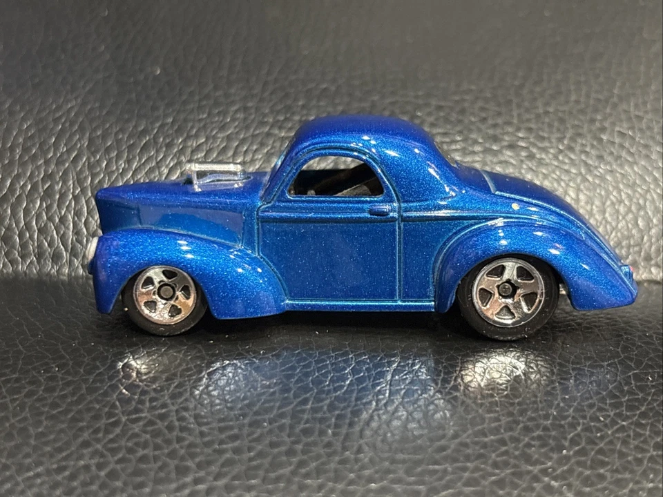 Hot Wheels Custom '41 Willys Coupe Blue Loose 2009 - Image 1 of 4