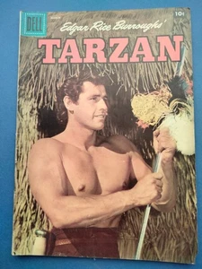 TARZAN #90 Dell Comics 1957 jungle EDGAR RICE BURROUGHS movies/tv - Picture 1 of 6