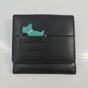 Radley / schwarze Leder Geldbörse / Damen Geldbörse / Designer / Sammlerstück - Bild 1 von 5