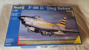 Revell 1/48 Model Airplane Kit F-86D "Dog Sabre" 04553 Sealed in Original Tape - Picture 1 of 3