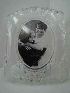 Mikasa Germany New Glass Wedding Bridal Picture Frame Holds 8 X 10 Picture - Picture 1 of 4