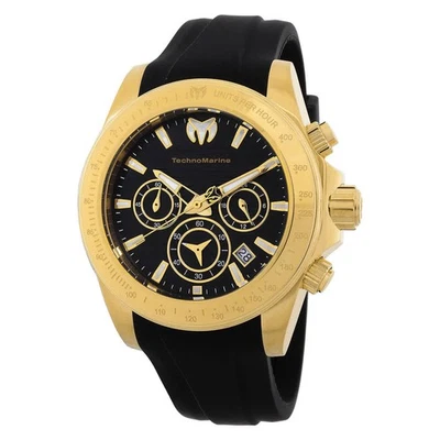 Technomarine Manta Chronograph Quartz Black Dial Men's Watch TM-219035 - Image 1 of 3