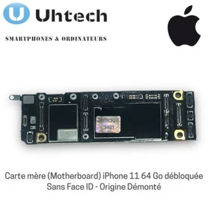 Carte mère (Motherboard) iPhone 11 64 Go débloquée Sans Face ID - Photo 1/4