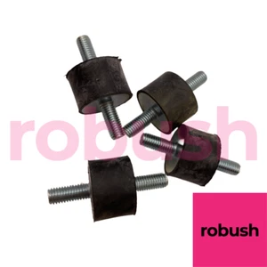 Rubber Bobbin Anti Vibration Car Boat Male/Male A Type 30/20 M8 x 20mm (x4) - Bild 1 von 3