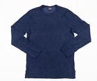 Apc Sweater Mens 2Xl Xxl Blue Max Crew Neck Terry Cloth Pullover Adult Casual