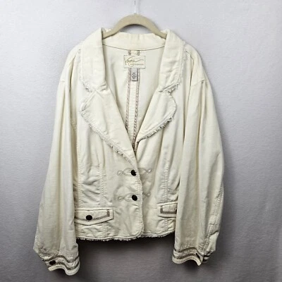 Chaqueta Venezia Supreme Mujer Talla 18/20 Blanco Crema De Colección Defecto En Fotos Foto 1 de 4
