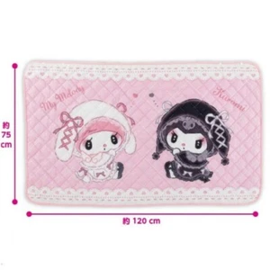 SANRIO My Melody Kuromi Moonlit Night MeloKuro coperta soffice Kawaii nuovo Giappone - Foto 1 di 5