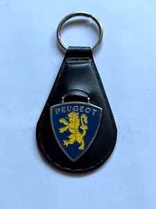 Vintage keychain key-ring old symbol emblem Peugeot classic cars classics #K22 - Picture 1 of 5